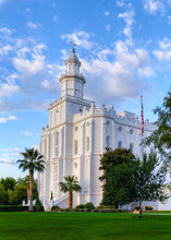 Load image into Gallery viewer, St. George Utah Temple House of Angels Portrait