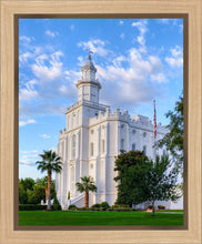 Load image into Gallery viewer, St. George Utah Temple House of Angels Portrait Gallery Wrap