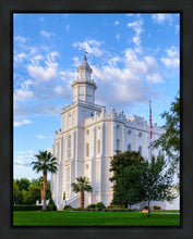 Load image into Gallery viewer, St. George Utah Temple House of Angels Portrait Gallery Wrap