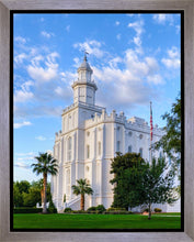 Load image into Gallery viewer, St. George Utah Temple House of Angels Portrait Gallery Wrap