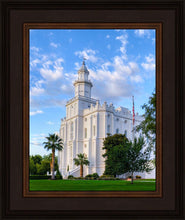 Load image into Gallery viewer, St. George Utah Temple House of Angels Portrait