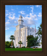 Load image into Gallery viewer, St. George Utah Temple House of Angels Portrait