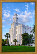 Load image into Gallery viewer, St. George Utah Temple House of Angels Portrait Gallery Wrap
