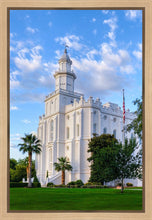 Load image into Gallery viewer, St. George Utah Temple House of Angels Portrait Gallery Wrap
