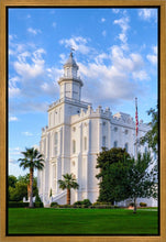 Load image into Gallery viewer, St. George Utah Temple House of Angels Portrait Gallery Wrap