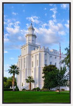 Load image into Gallery viewer, St. George Utah Temple House of Angels Portrait Gallery Wrap