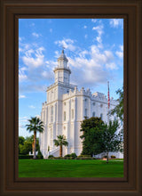 Load image into Gallery viewer, St. George Utah Temple House of Angels Portrait