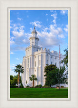 Load image into Gallery viewer, St. George Utah Temple House of Angels Portrait
