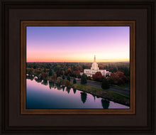 Load image into Gallery viewer, Idaho Falls - Snake River Reflection Aerial