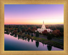 Load image into Gallery viewer, Idaho Falls - Snake River Reflection Aerial