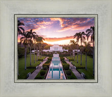 Load image into Gallery viewer, Laie Sunset Aerial