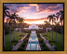 Load image into Gallery viewer, Laie Sunset Aerial