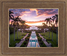 Load image into Gallery viewer, Laie Sunset Aerial