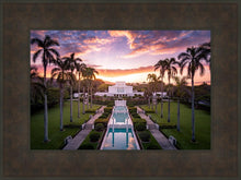 Load image into Gallery viewer, Laie Sunset Aerial