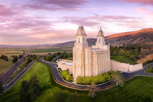 Load image into Gallery viewer, Manti Sunset From On High
