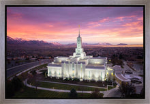 Load image into Gallery viewer, Mt Timpanogos Winter Sunset Aerial
