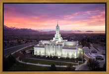 Load image into Gallery viewer, Mt Timpanogos Winter Sunset Aerial