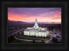 Load image into Gallery viewer, Mt Timpanogos Winter Sunset Aerial