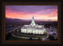 Load image into Gallery viewer, Mt Timpanogos Winter Sunset Aerial