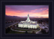 Load image into Gallery viewer, Mt Timpanogos Winter Sunset Aerial
