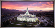 Load image into Gallery viewer, Mt Timpanogos Winter Sunset Aerial