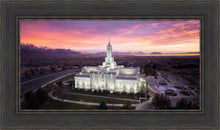 Load image into Gallery viewer, Mt Timpanogos Winter Sunset Aerial
