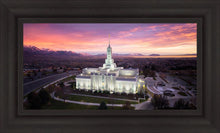 Load image into Gallery viewer, Mt Timpanogos Winter Sunset Aerial