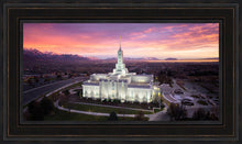 Load image into Gallery viewer, Mt Timpanogos Winter Sunset Aerial