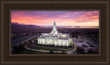 Load image into Gallery viewer, Mt Timpanogos Winter Sunset Aerial