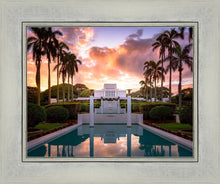 Load image into Gallery viewer, Laie Fountain Sunset