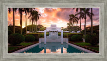 Load image into Gallery viewer, Laie Fountain Sunset