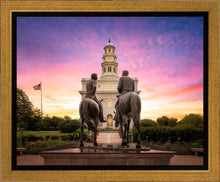 Load image into Gallery viewer, Nauvoo Joseph and Hyrum Sunrise