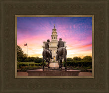 Load image into Gallery viewer, Nauvoo Joseph and Hyrum Sunrise