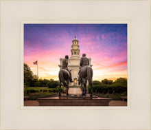 Load image into Gallery viewer, Nauvoo Joseph and Hyrum Sunrise