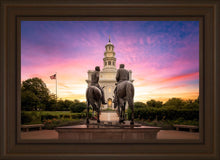 Load image into Gallery viewer, Nauvoo Joseph and Hyrum Sunrise