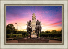 Load image into Gallery viewer, Nauvoo Joseph and Hyrum Sunrise