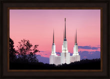 Load image into Gallery viewer, Washington DC Sunset Glow Panorama