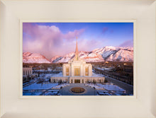 Load image into Gallery viewer, Ogden Winter Sunset Aerial