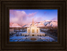 Load image into Gallery viewer, Ogden Winter Sunset Aerial