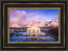 Load image into Gallery viewer, Ogden Winter Sunset Aerial
