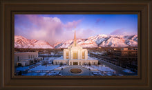 Load image into Gallery viewer, Ogden Winter Sunset Aerial