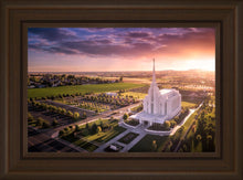 Load image into Gallery viewer, Rexburg Evening from on High