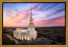 Load image into Gallery viewer, Twin Falls Sunset Aerial