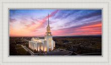 Load image into Gallery viewer, Twin Falls Sunset Aerial