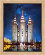 Load image into Gallery viewer, Salt Lake Starry Night Nativity
