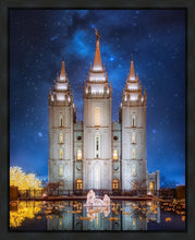 Load image into Gallery viewer, Salt Lake Starry Night Nativity