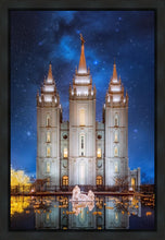 Load image into Gallery viewer, Salt Lake Starry Night Nativity