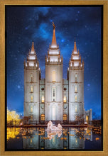 Load image into Gallery viewer, Salt Lake Starry Night Nativity