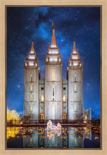 Load image into Gallery viewer, Salt Lake Starry Night Nativity