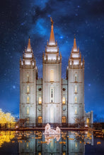 Load image into Gallery viewer, Salt Lake Starry Night Nativity